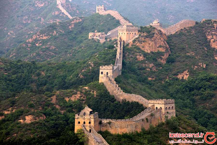 انتهای دیوار چین چه شکلی است؟  