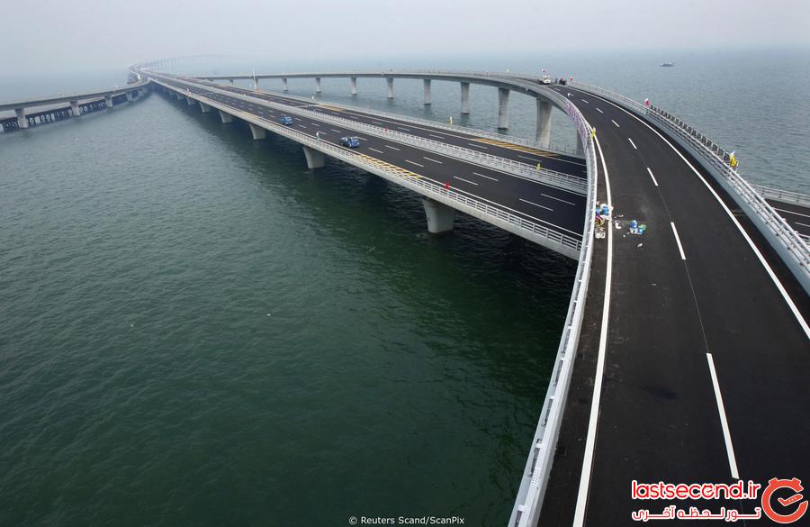 طولانی ترین پل دریایی جهان چینی است!  
