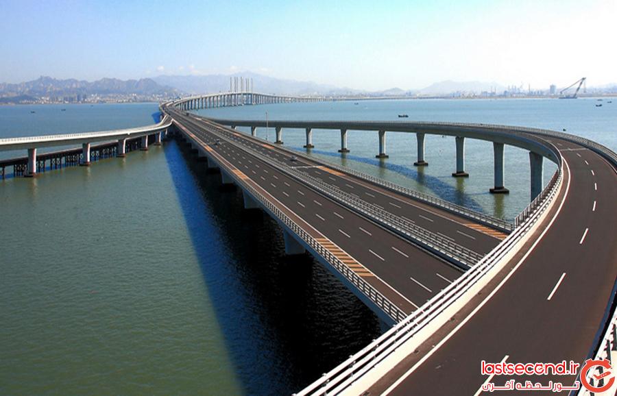 طولانی ترین پل دریایی جهان چینی است!  