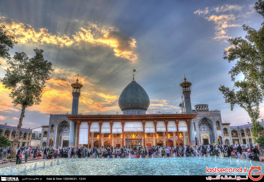 آرامگاه زیبای شاه‌چراغ  