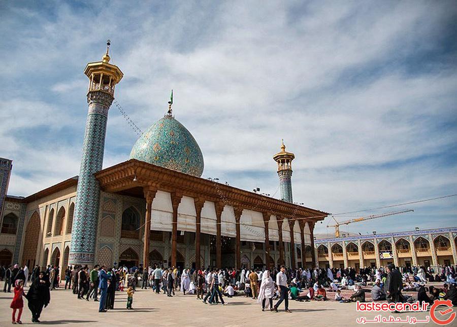 آرامگاه زیبای شاه‌چراغ  