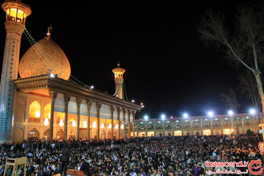 آرامگاه زیبای شاه‌چراغ  