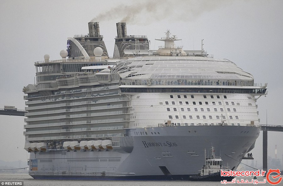 بزرگترین کشتی تفریحی دنیا 