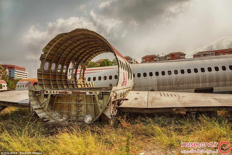 قبرستان هواپیماها ، جاذبه ای مخفی در تایلند ‏ ‏‏ ‏ ‏  ‏ ‏‏ ‏