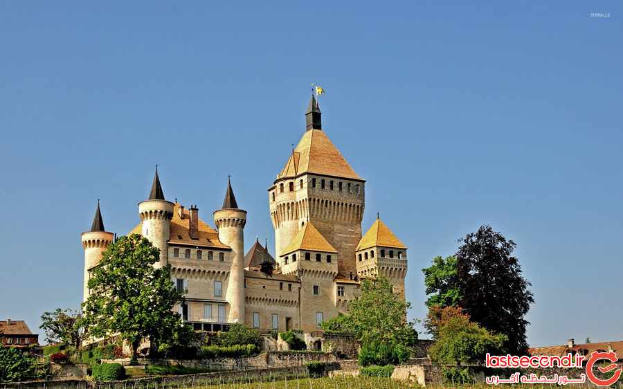 ‏‏ده قلعه و قصر زیبا در سوییس ‏