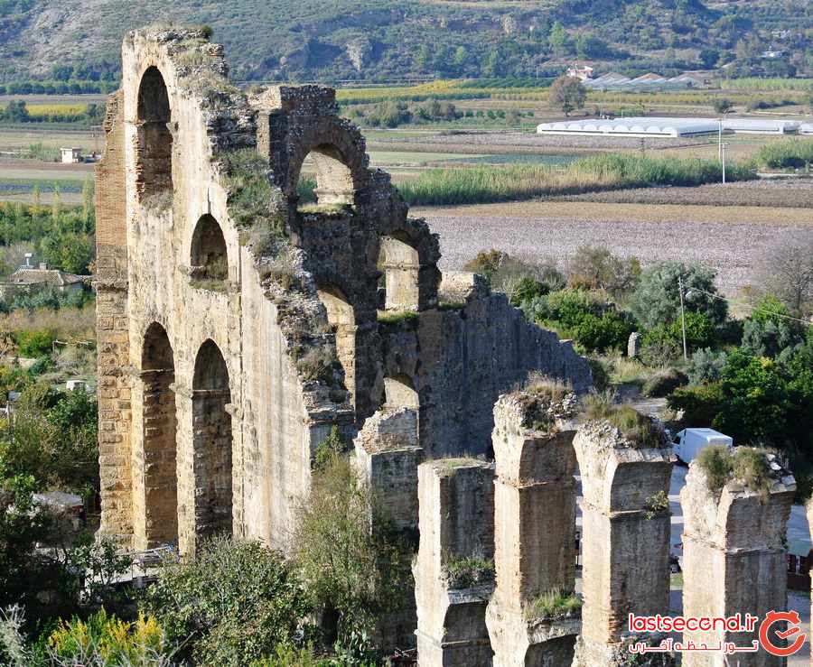 ‏شهر باستانی آسپندوس در آنتالیا ‏‏ ‏‏ ‏ ‏ ‏  ‏  ‏ ‏ ‏ ‏‏ ‏