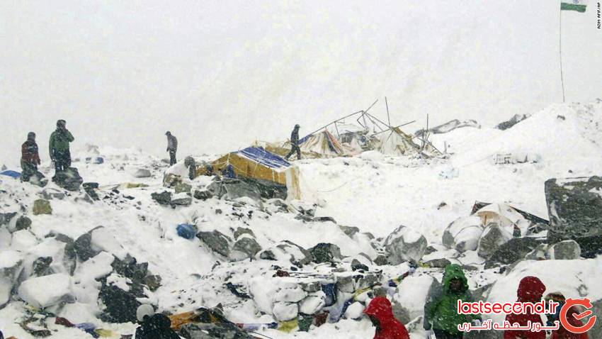 گزارش تصویری بسیار غم انگیز از زمین لرزه در نپال