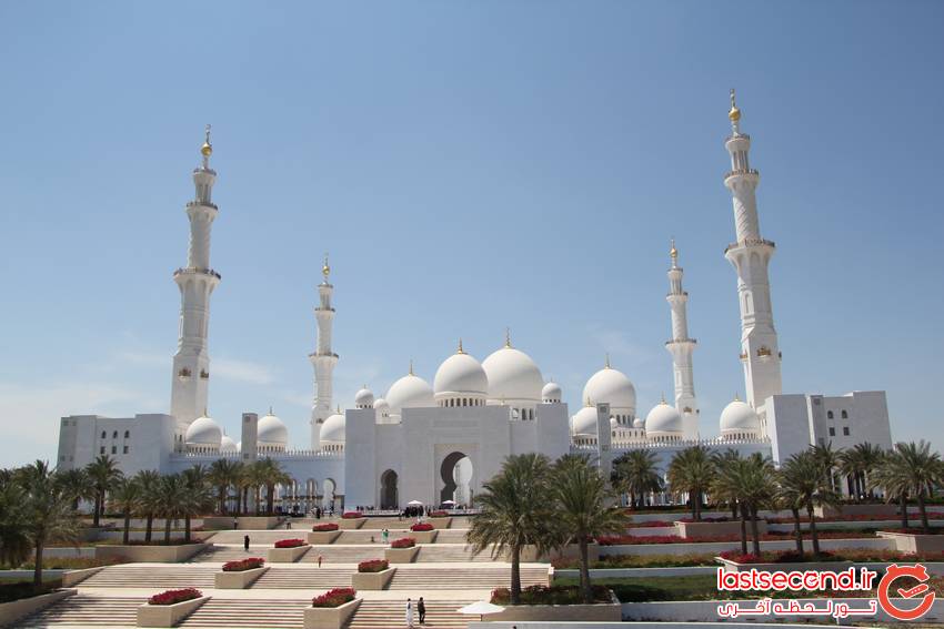عکسهای مسجد شیخ زاید در ابوظبی 