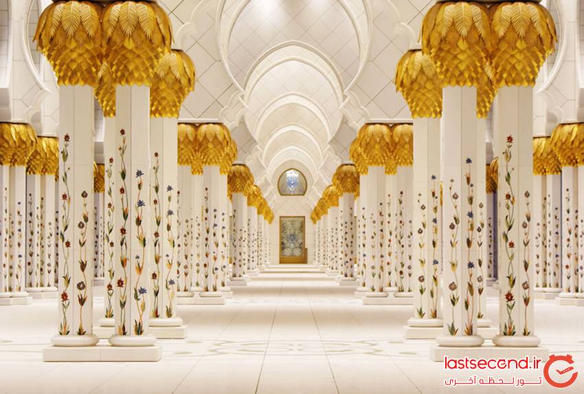 عکسهای مسجد شیخ زاید در ابوظبی 