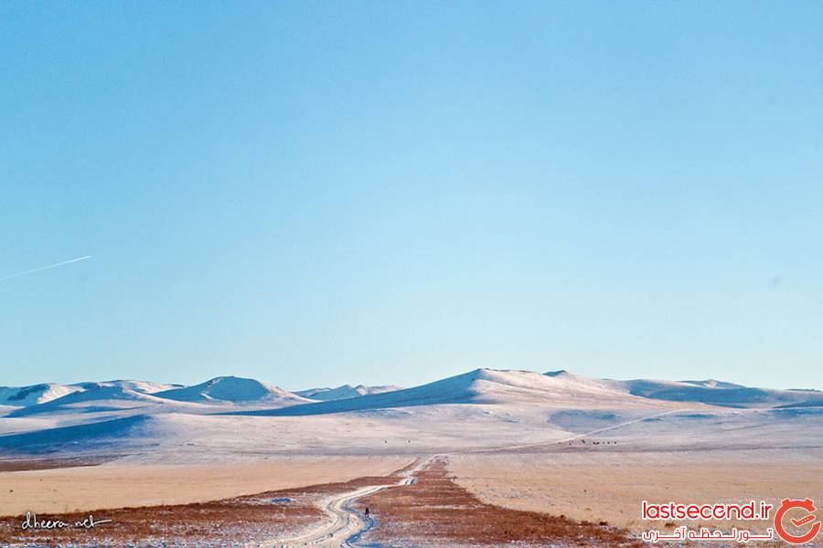 تصاویری زیبا از زمستان سرد ولی فوق العاده زیبا در مغولستان 1