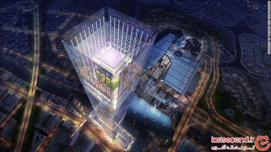 این ساختمان جدید در دبی 5 رکورد جهانی را خواهد شکست 1