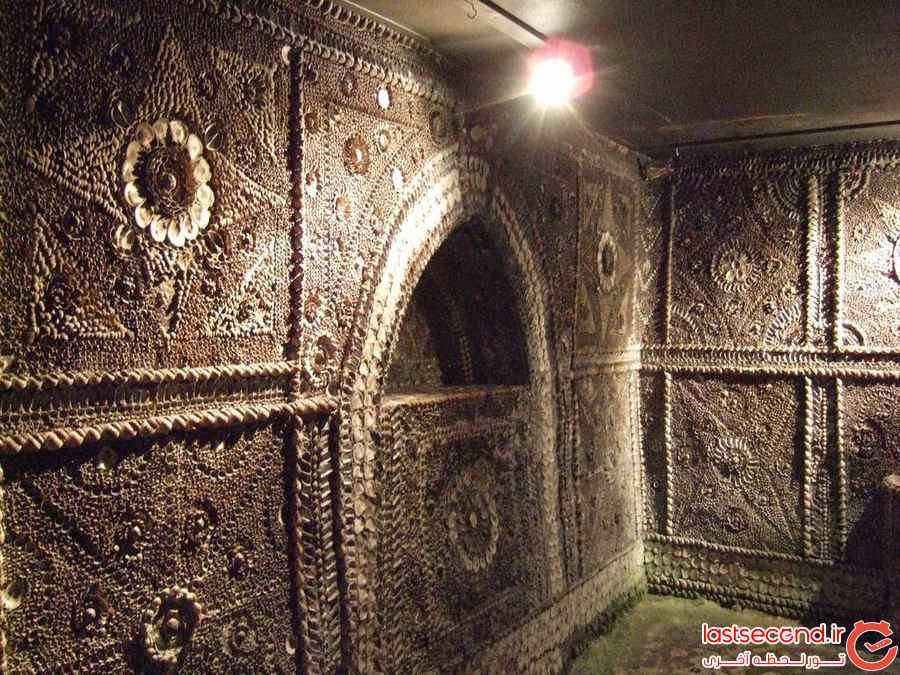  تصاویری از قصر صدفی و اسرارآمیز انگلستان   