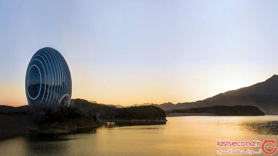  هتلی با طراحی طلوع خوزشید در پکن  