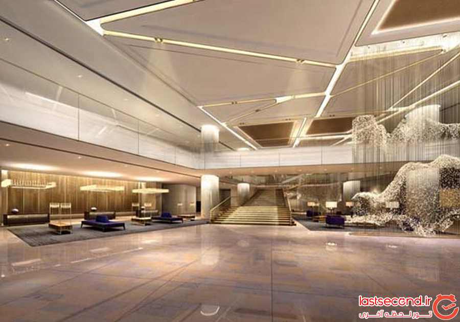 هتلی با طراحی طلوع خوزشید در پکن  
