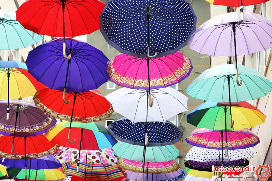 کوچه چتری، پاتوقی برای گرفتن عکس های یادگاری  