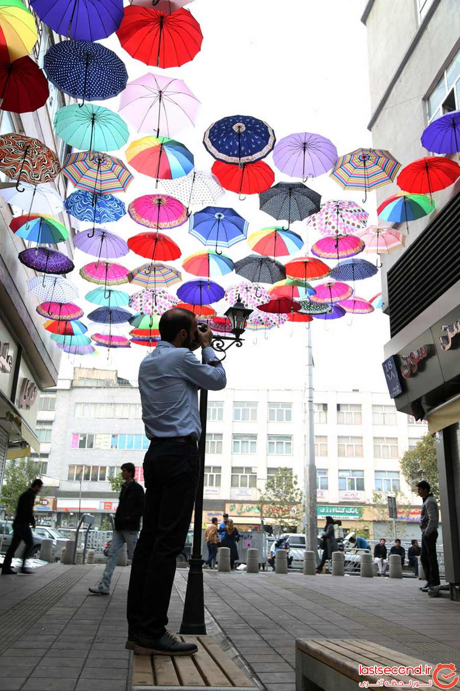  کوچه چتری، پاتوقی برای گرفتن عکس های یادگاری  