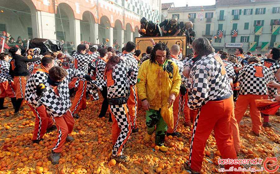 جشنواره پرتقال ایتالیایی ها 