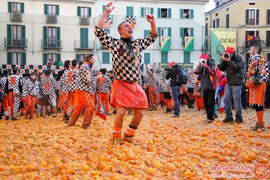 جشنواره پرتقال ایتالیایی ها 