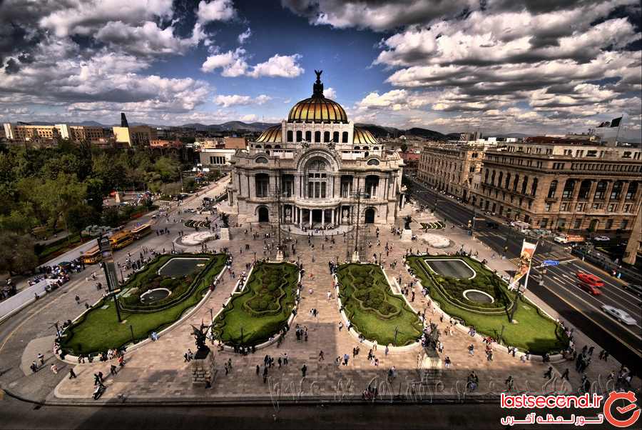 قصر هنرهای زیبا در مکزیک
