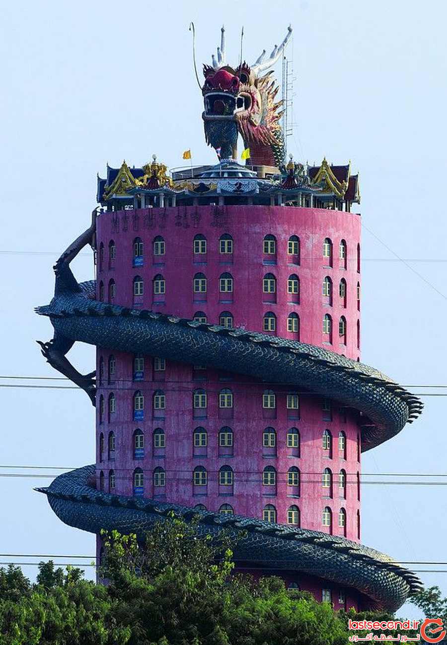 ساختمان اژدها در تایلند  