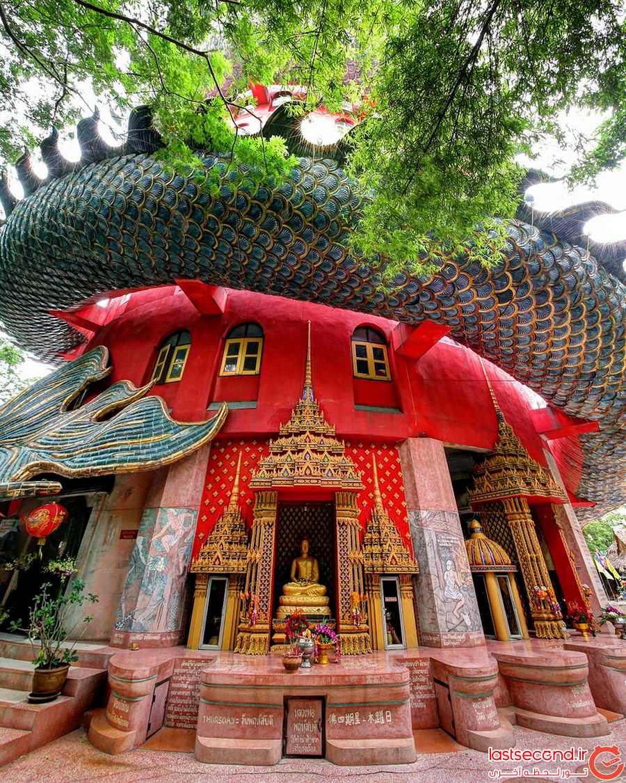 ساختمان اژدها در تایلند  