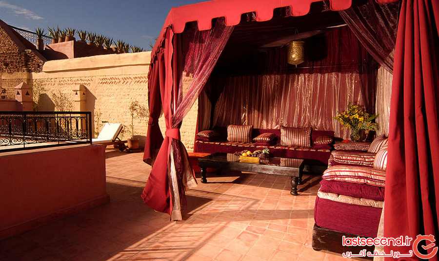 ریاد قصر سنتی مراکشی 