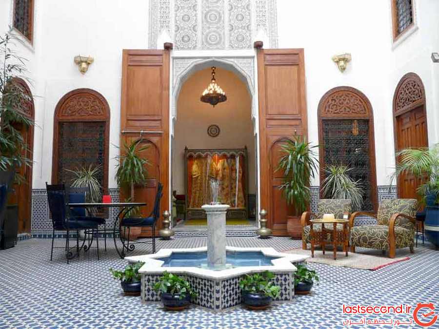 ریاد قصر سنتی مراکشی 