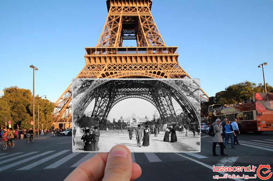 زنده کردن تاریخ پاریس با ترکیب عکس ها 