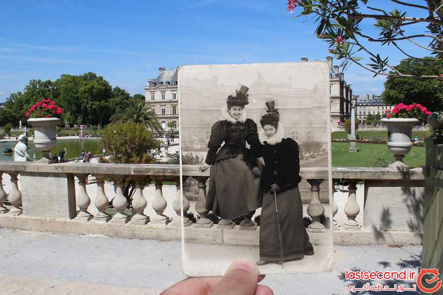 زنده کردن تاریخ پاریس با ترکیب عکس ها 