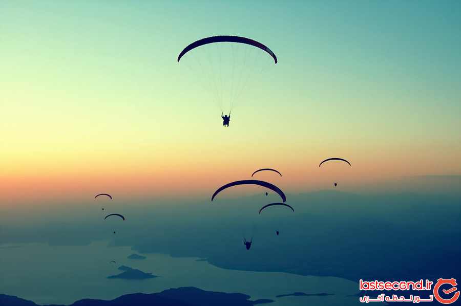  اولودنیز ، بهشت پاراگلایدر جهان  