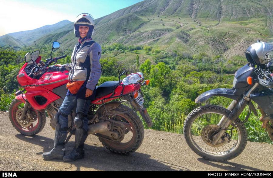 جهانگردان موتورسوار در ایران