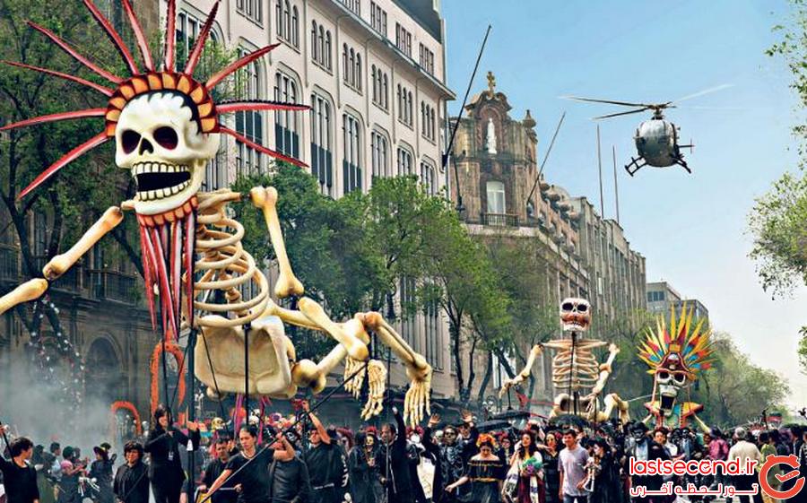 جشن «روز مرده‌ها» در مکزیک  