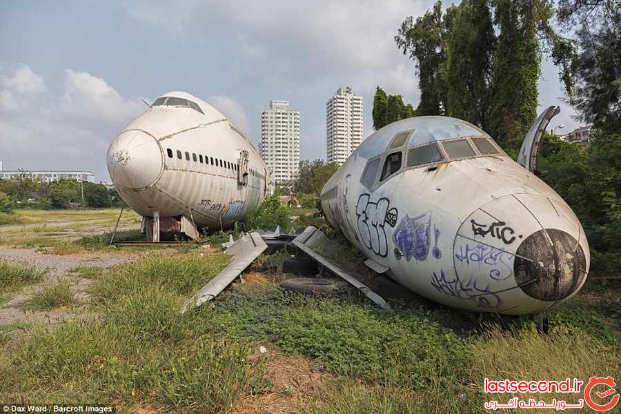 قبرستان هواپیماها ، جاذبه ای مخفی در تایلند ‏ ‏‏ ‏ ‏  ‏ ‏‏ ‏
