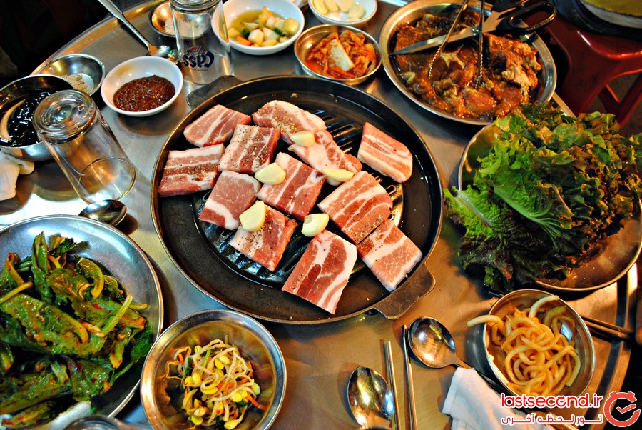 پیج فروش خوراکی های کره ای