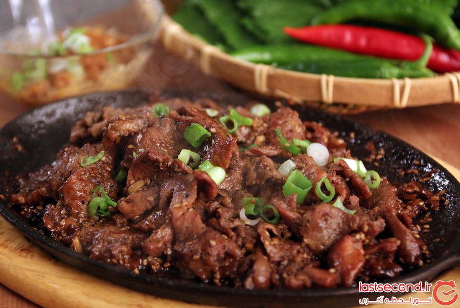 پیج فروش خوراکی های کره ای