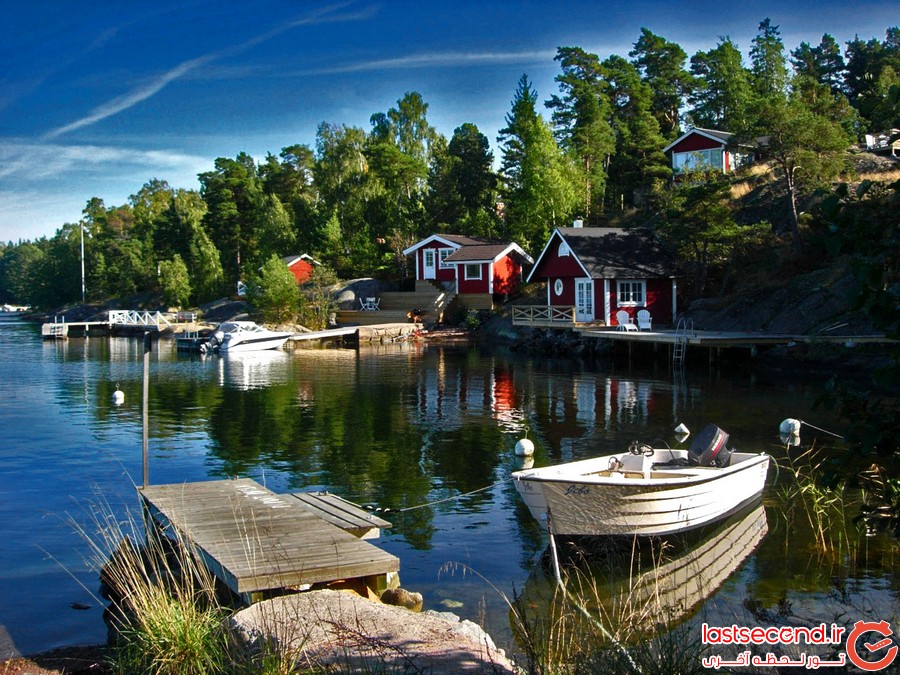 بهترین مکان های دیدنی سوئد  
