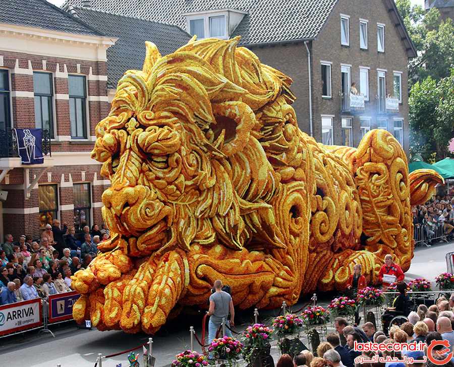 ‏بزرگترین رژه گل جهان در هلند برگزار شد ‏  ‏ ‏‏ ‏ ‏ 