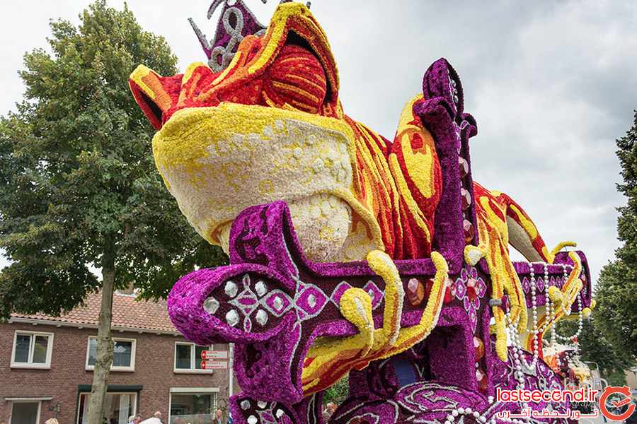 ‏بزرگترین رژه گل جهان در هلند برگزار شد ‏  ‏ ‏‏ ‏ ‏ 