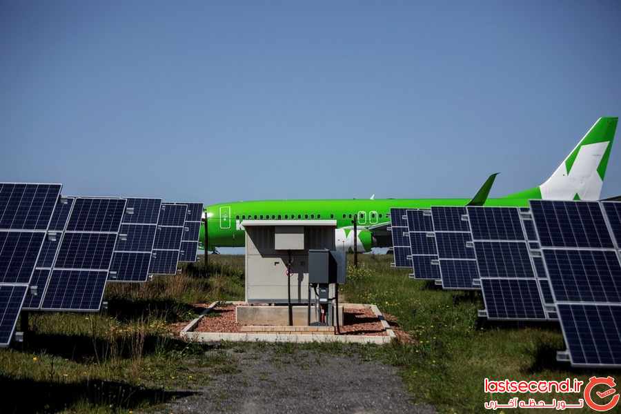 ‎ ‎فرودگاهی در آفریقای جنوبی که با انرژی خورشیدی کار می کند ‏‏ ‏ ‏ ‏
