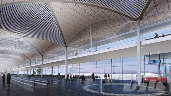  فرودگاه جدید استانبول بزرگترین ترمینال فرودگاهی   