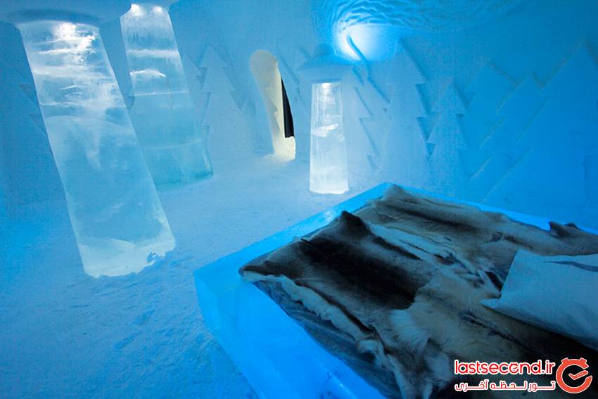  تجربه اقامت در هتل یخی   