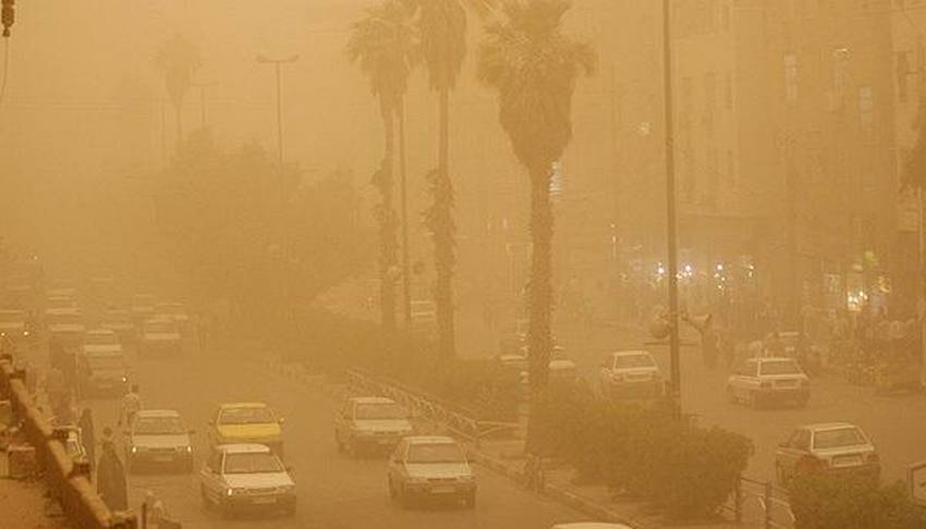 گزارش تصویری از هوایی که مردم خوزستان تنفس می کنند    