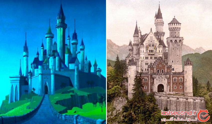 10 مکان واقعی که در انیمیشن های دیزنی به تصویر کشیده شده اند     