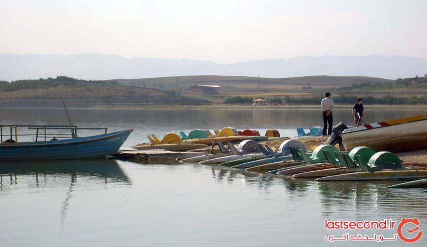  شورابیل، دریاچه ای دیدنی،  در مرکز یک شهر   