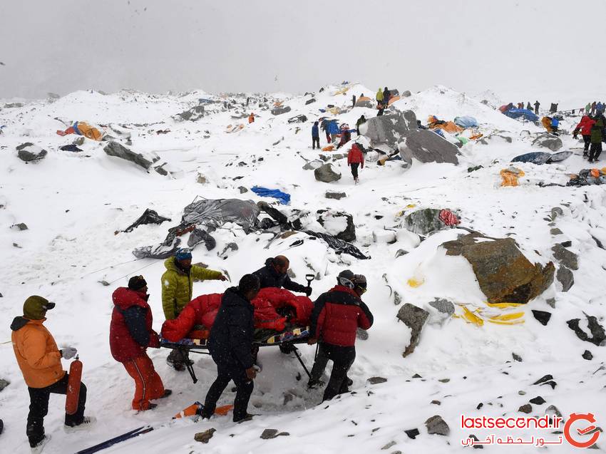تصاویری غم انگیز از زمین لرزه در نپال   