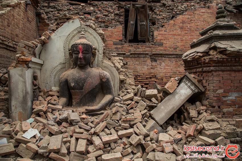 تصاویری غم انگیز از زمین لرزه در نپال   
