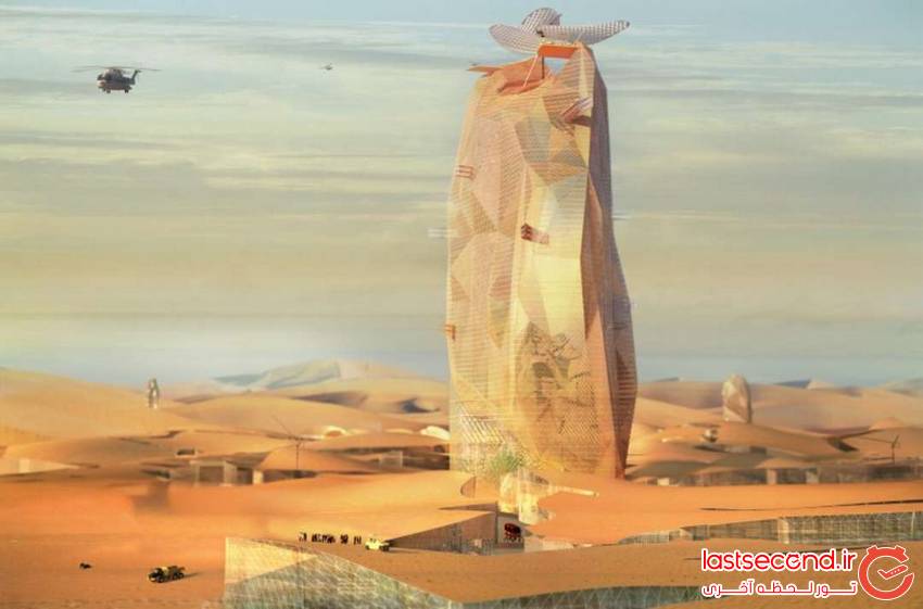   ساخت یک شهر عمودی در صحرای آفریقا  