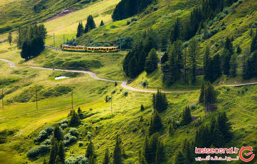   گردشگری در بام اروپا با قطار  