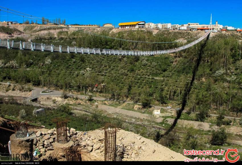   ساخت مرتفع ترین پل خاورمیانه در مشکین شهر  