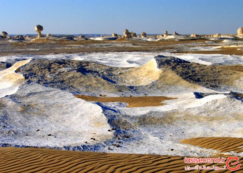  18 عکس جادویی از کویر سفید در مصر  
